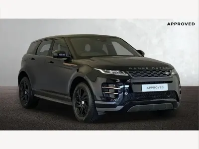 Used Land Rover Range Rover evoque R-Dynamic 150 HP (110 kW) 2020 Santorini black SUV