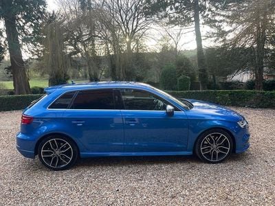 Used Audi S3 Sportback Design 310 HP (228 kW) 2017 Blue Hatchback