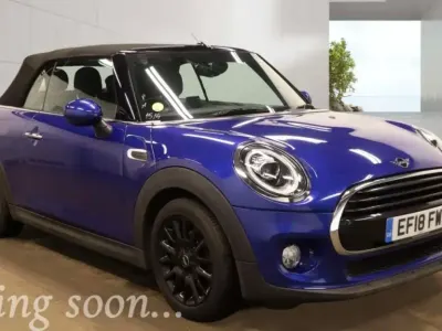 Usado Mini Cooper Cabriolet 2018 Azul Cabrios