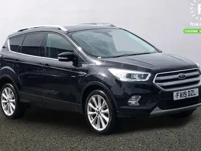 Used Ford Kuga Titanium X 120 HP (88 kW) 2019 Black SUV