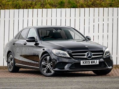 Used Mercedes C220 Premium 194 HP (142 kW) 2019 Black Sedan