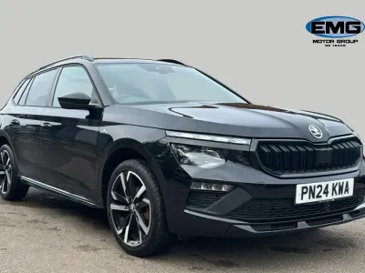 Käytetty Skoda Kamiq Monte Carlo 116 HP (85 kW) 2024 Musta Katumaasturi