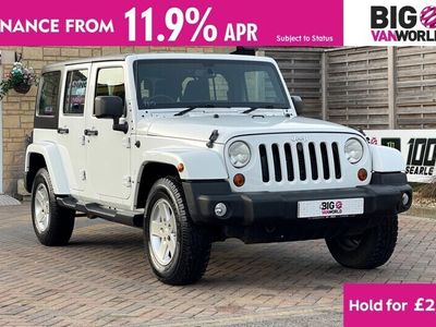 used Jeep Wrangler 2.8 CRD 197 SAHARA UNLIMITED 4WD AUTO (18570)