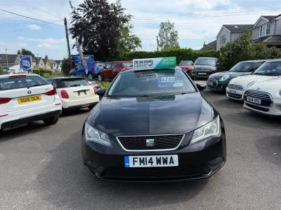 Begagnad Seat Leon SE 125 HK (91 kW) 2014 Svart Halvkombi