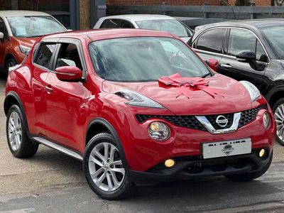 Used Nissan Juke N-Connecta 115 HP (84 kW) 2017 Red SUV