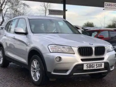 Used BMW X3 Sport Line 184 HP (135 kW) 2012 Silver SUV
