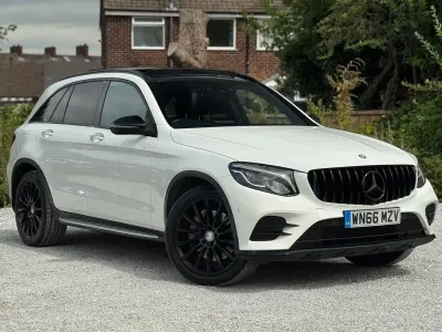 Used Mercedes GLC220 AMG Line Premium 170 HP (125 kW) 2016 White SUV