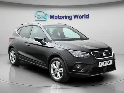 Begagnad Seat Arona FR 110 HK (80 kW) 2021 Svart SUV