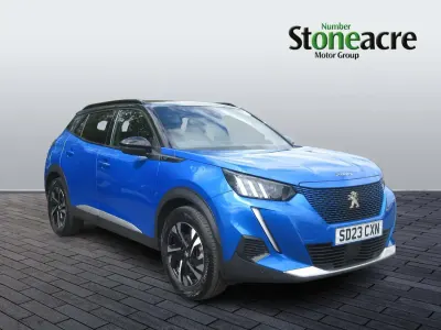 Used Peugeot 2008 GTi 100 kW (136 HP) 2023 Blue SUV