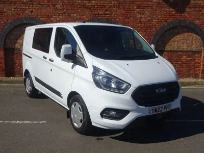Used Ford Transit Custom Trend 130 HP (95 kW) 2022 White Van