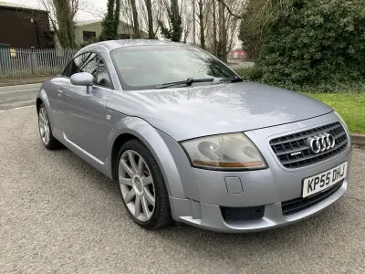 Used Audi TT 250 HP (183 kW) 2005 Silver Coupe