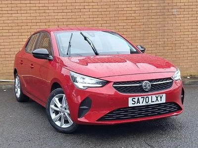 Used Vauxhall Corsa 75 HP (55 kW) 2020 Red Hatchback