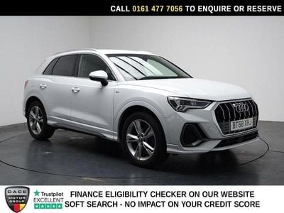 Used Audi Q3 S-Line 150 HP (110 kW) 2019 White SUV