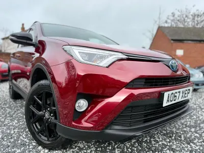 Used Toyota RAV4 Hybrid 2018 Red SUV