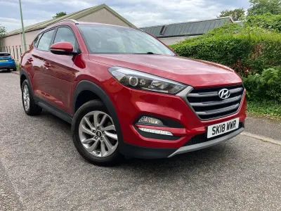 Used Hyundai Tucson SE 177 HP (130 kW) 2018 Red SUV