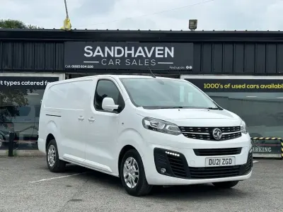 Used Vauxhall Vivaro Sportive 2021 White MPV
