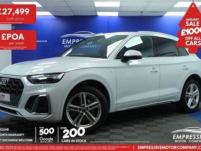 White Used 2020 Audi Q5 S-Line SUV | £27,499 (Fair price)
