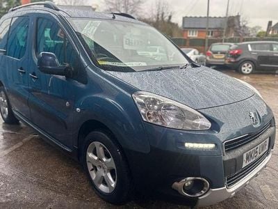 Blue Used 2015 Peugeot Partner Tepee Outdoor MPV | £4,995 (Fair price)