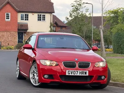 Used BMW 335 Cabriolet M Sport 2007 Red Cabriolet