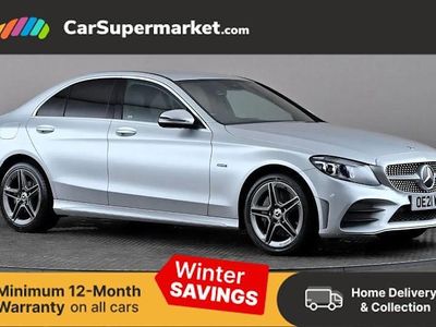 Used 2021 Mercedes C300e AMG line Sedan | £16,997 (Fair price)