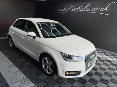 Used Audi A1 Sportback Sport 125 HP (91 kW) 2017 White Hatchback