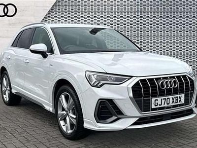White Used 2020 Audi Q3 S-Line SUV | £19,176 (Fair price)