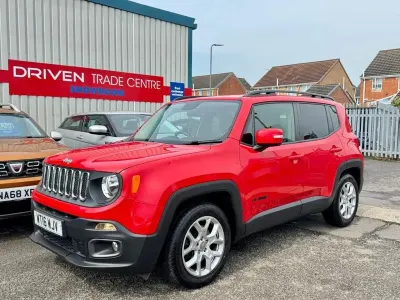 Used Jeep Renegade Longitude 140 HP (102 kW) 2016 Red SUV