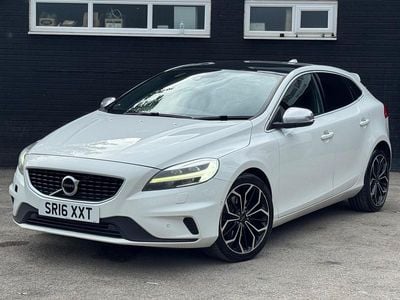 White Used 2016 Volvo V40 R-Design Estate | £3,250