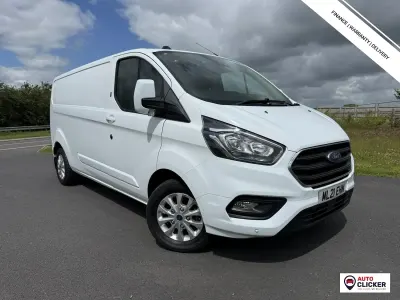Used Ford Transit Custom Limited 130 HP (95 kW) 2021 White Van