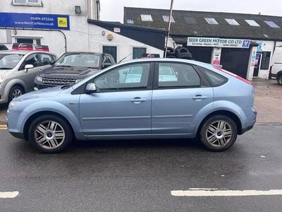 Used Ford Focus Ghia 115 HP (84 kW) 2007 Blue Hatchback