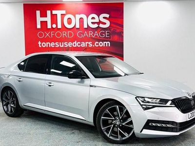 Used Skoda Superb SportlinePlus 190 HP (139 kW) 2020 Silver Hatchback