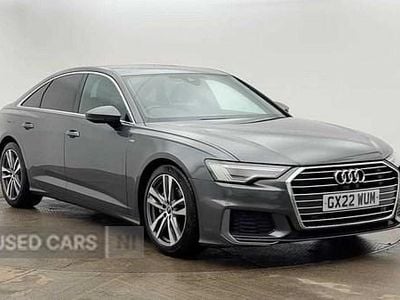 Usado Audi A6 S-Line 204 HP (150 kW) 2022 Cinzento Sedan