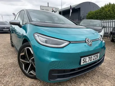 Used VW ID.3 Pro Performance 150 kW (204 HP) 2020 Blue Hatchback