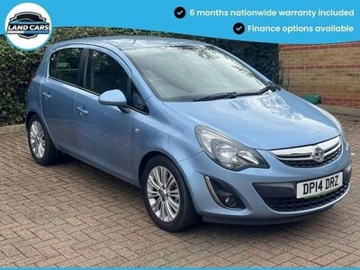 Used Vauxhall Corsa 85 HP (62 kW) 2014 Blue Hatchback