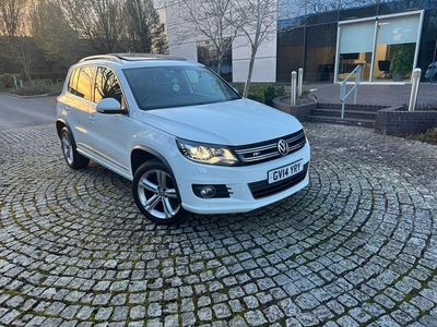 Used VW Tiguan R-line 2014 White SUV