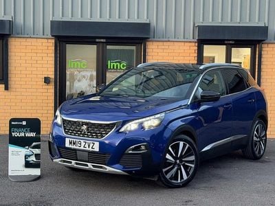 Blue Used 2019 Peugeot 3008 Premium Hatchback | £14,295 (Fair price)