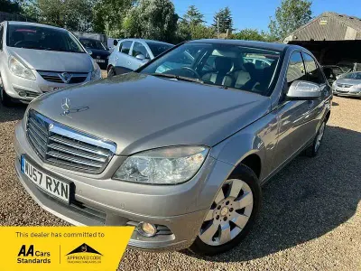 Used Mercedes C200 Elegance 2007 Silver Sedan