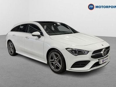 Used Mercedes CLA220 AMG Line Premium Plus 2021 White Sedan