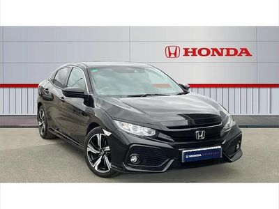 Used Honda Civic SR 129 HP (94 kW) 2017 Black Hatchback
