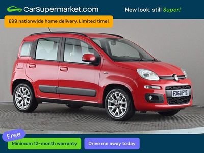 Used Fiat Panda Lounge 69 HP (50 kW) 2018 Red Hatchback