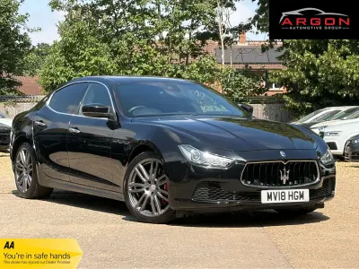 Used Maserati Ghibli 247 HP (181 kW) 2018 Black Sedan