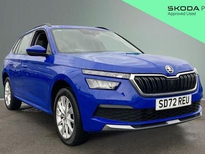 Used Skoda Kamiq SE 95 HP (69 kW) 2023 Blue SUV