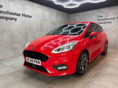Used Ford Fiesta ST-Line 100 HP (73 kW) 2018 Red Hatchback