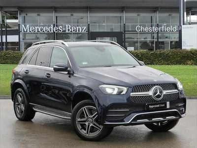 Blue Used 2021 Mercedes GLE350 AMG line SUV | £35,782 (Good price)