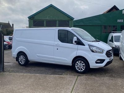 White Used 2022 Ford Transit Custom Limited Van | £16,495 (Fair price)