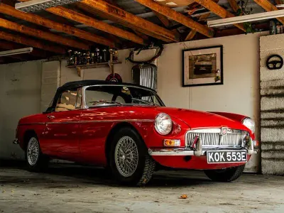 Used MG B 95 HP (69 kW) 1967 Red Cabriolet
