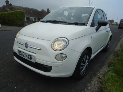 Used Fiat 500 Pop 2012 White Hatchback