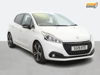 Käytetty Peugeot 208 GT-line 2019 Valkoinen Viistoperä