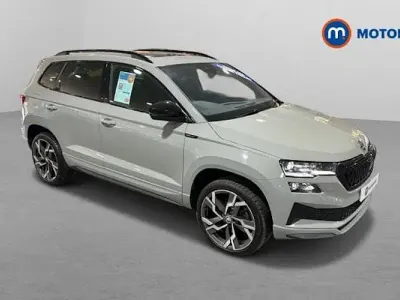 Used Skoda Karoq SportLine 150 HP (110 kW) 2024 Grey SUV
