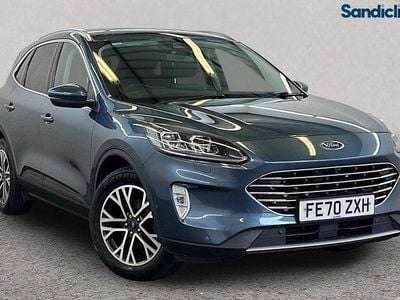Used Ford Kuga Titanium 120 HP (88 kW) 2020 Blue SUV